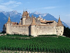 Chateau d'Aigle, Switzerland